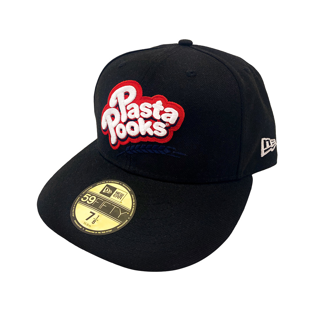 Pasta Pooks "Sardinia" 5950 Black/White/Red/Navy New Era Fitted